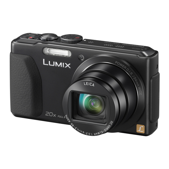 Panasonic LUMIX DMC-TZ40 Mode D'emploi De Base