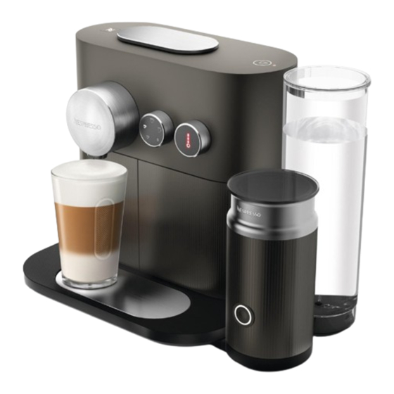 MAGIMIX NESPRESSO MY MACHINE EXPERT&MILK M500 Manuels