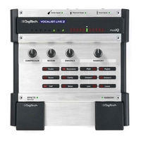 DigiTech VOCALIST LIVE 2 Mode D'emploi