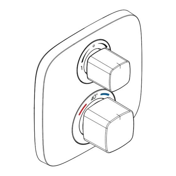 Hansgrohe Ecostat S 15758 Série Mode D'emploi / Instructions De Montage