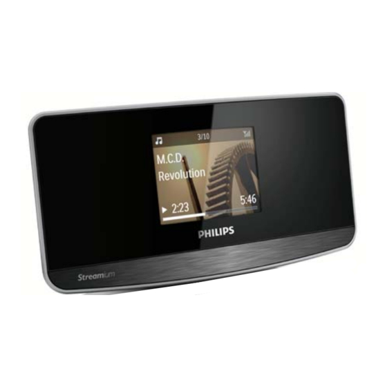 Philips streamium NP3500/12 Mode D'emploi