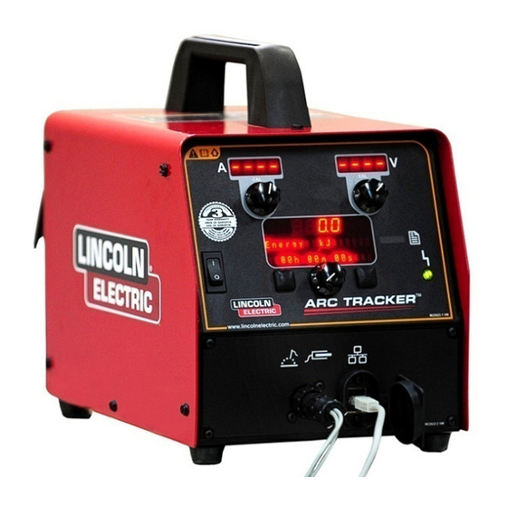 Lincoln Electric ARC TRACKER K3019-1 Manuel D'utilisation