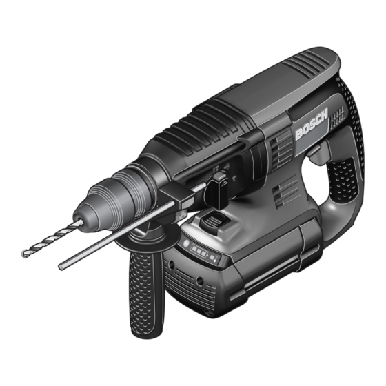 Bosch GBH Professional 36 V-LI Notice Originale