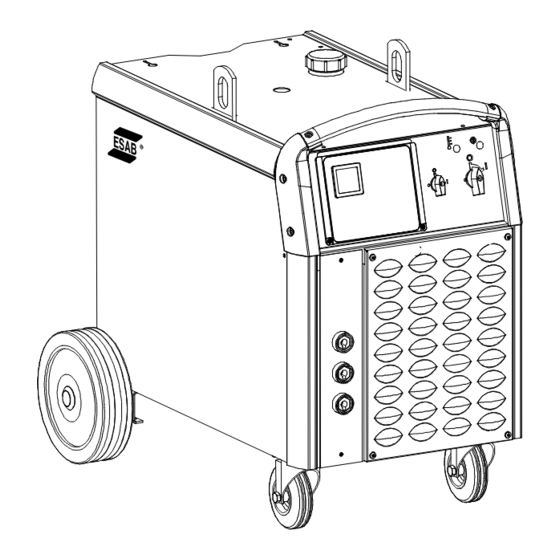 ESAB ESABMig 400t Manuels