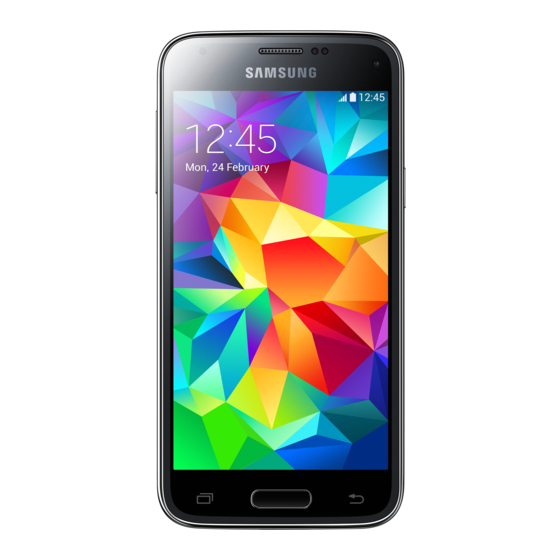 Samsung Galaxy S5 mini Mode D'emploi