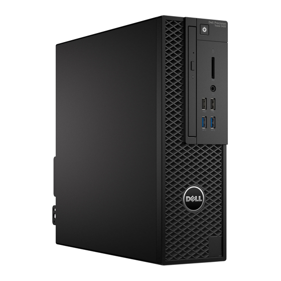 Dell Precision Tower 3420 Manuel Du Propriétaire