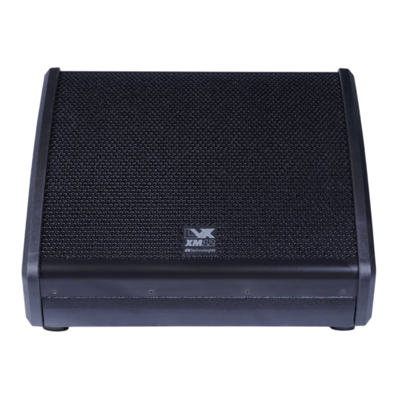 dB Technologies LVX XM12 Mode D'emploi