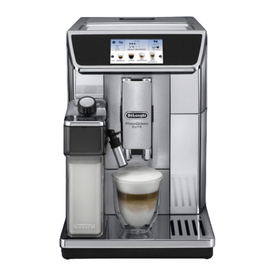 DeLonghi PrimaDonna ELITE ECAM65 75 Série Manuels