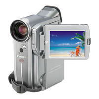 Canon MVX10i Manuel D'instruction