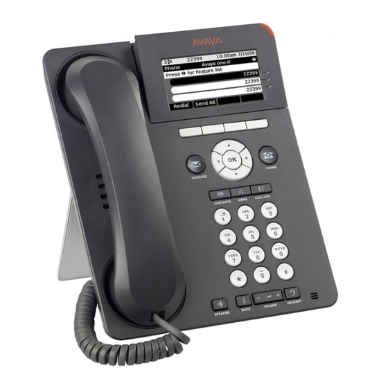 Avaya 9620 Guide Rapide