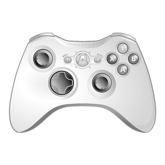 Microsoft XBOX 360 MANETTE SANS FIL Mode D'emploi