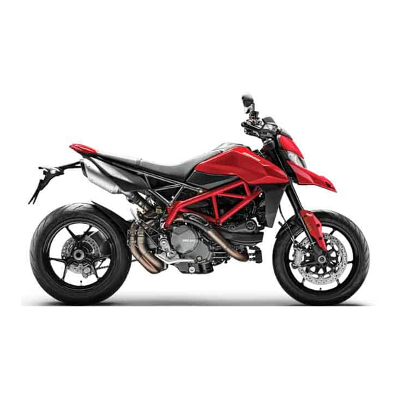 Ducati HYPERMOTARD 1100 S 2019 Manuels