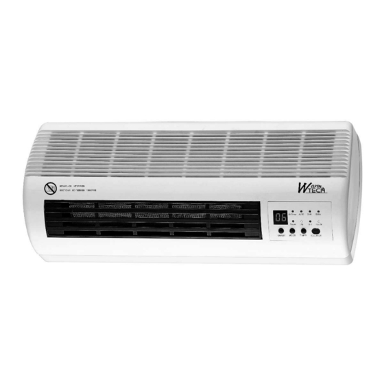 Warm Tech WTCHM2000TL Traduction Des Instructions D'origine