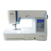 Janome SKYLINE S5 Manuel D'instructions