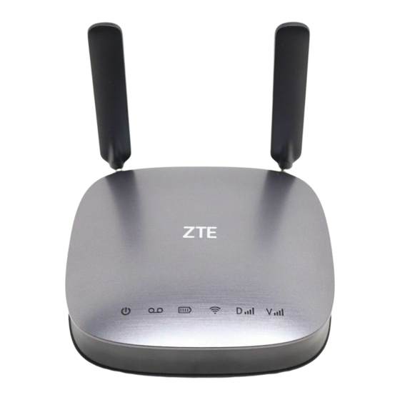ZTE MF275R Guide D'utilisation