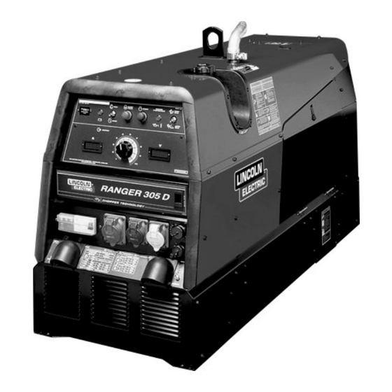 Lincoln Electric RANGER 305D Manuel D'utilisation