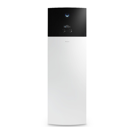 Daikin Altherma 3 H HT F+W Série Manuel D'utilisation