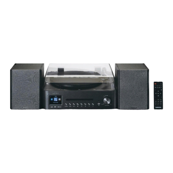 LENCO MC-460BK Mode D'emploi