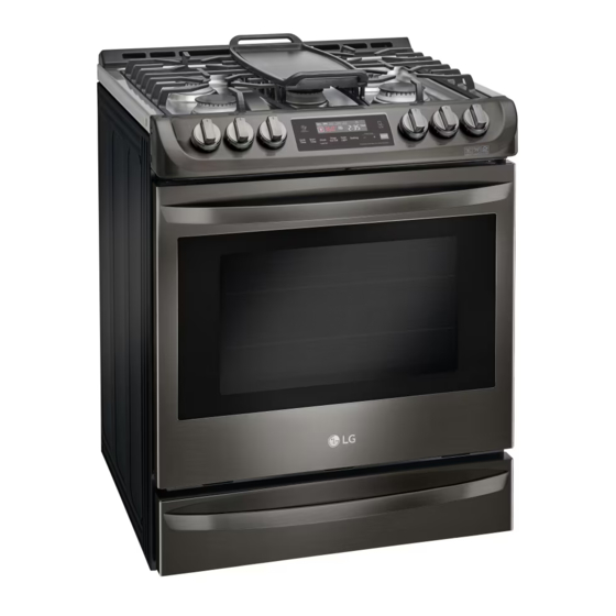LG LSG5513BD Manuel D'utilisation