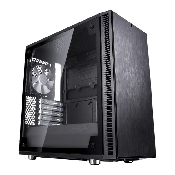 Fractal design DEFINE MINI C Mode D'emploi
