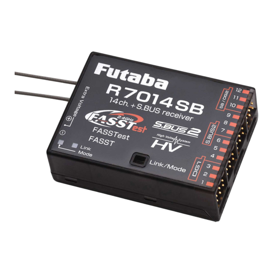 FUTABA R7014SB Mode D'emploi