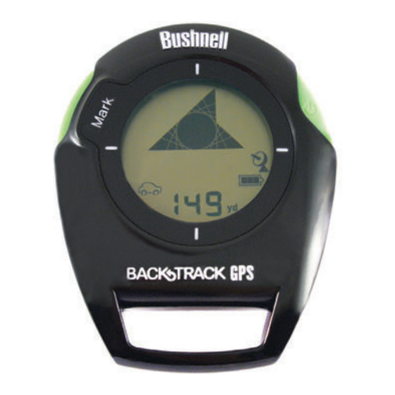 Bushnell BACKTRACK 360410 Manuel D'instructions