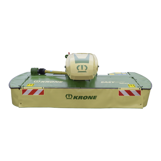 Krone EasyCut F 360 M Notice D'utilisation Originale