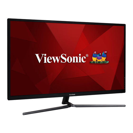 ViewSonic VX3211-mh Guide De L'utilisateur