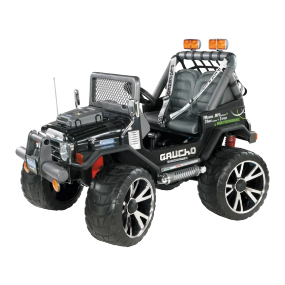 Peg-Perego GAUCHO SUPERPOWER Utilisation Et Entretien