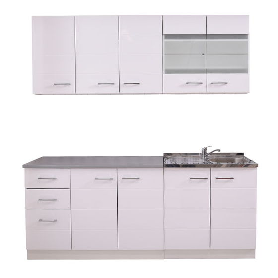 Forma Ideale DIVA200 UP 00812 Instructions D'assemblage