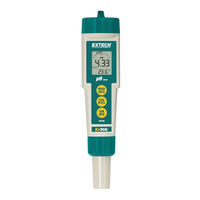 Extech Instruments ExStik PH100 Notice D'utilisation