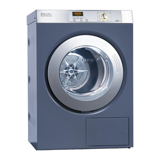 Miele professional PT 5186 Notice D'utilisation Et D'installation