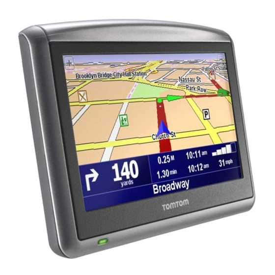 TomTom ONE/XL Mode D'emploi