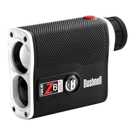 Bushnell TOUR Z6 JOLT Mode D'emploi