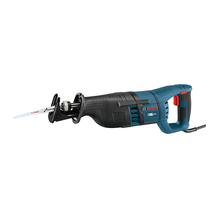 Bosch RS325 Consignes De Fonctionnement/Sécurité