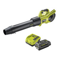 Ryobi RY36BLXB Mode D'emploi