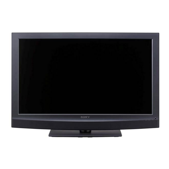 Sony KLH-40X1 Mode D'emploi