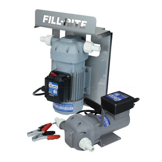 FILL-RITE DF Serie Manuel D'installation Et D'utilisation
