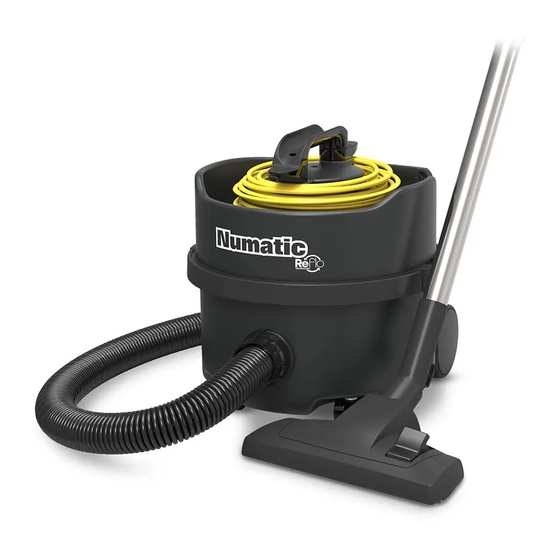 Numatic PRP 180-11 Reflo Traduction Du Manuel D'utilisation D'origine