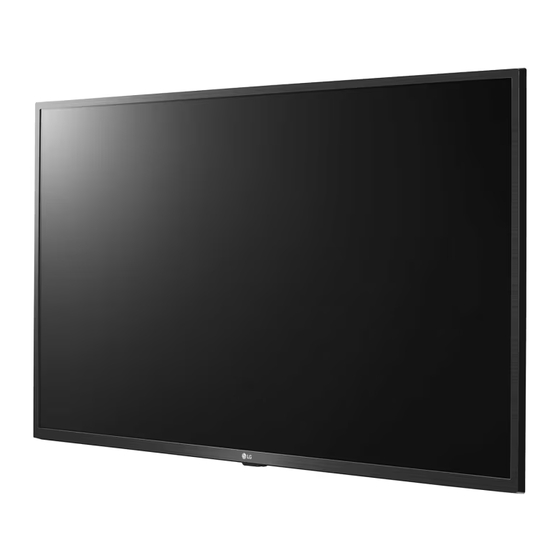 LG 43UL3G Manuel D'utilisation