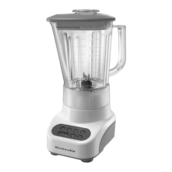 KitchenAid KSB465QBW0 Instructions