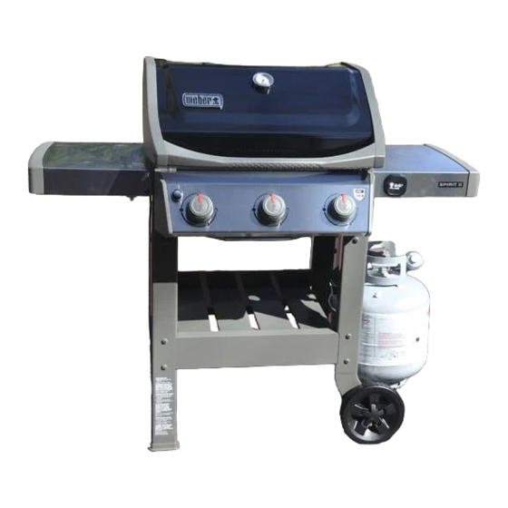 Weber SPIRIT II S210 Manuels