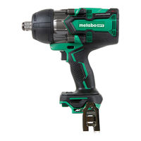 Metabo HPT WR 36DA Instructions De Sécurité Et Mode D'emploi