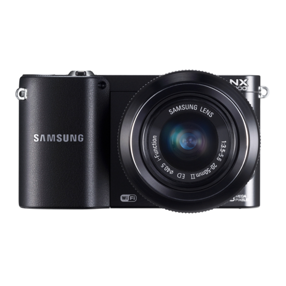 Samsung NX1000 Mode D'emploi