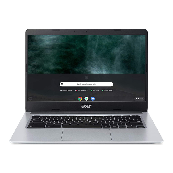 Acer Chromebook 314 Guide D'extension Du Cycle De Vie