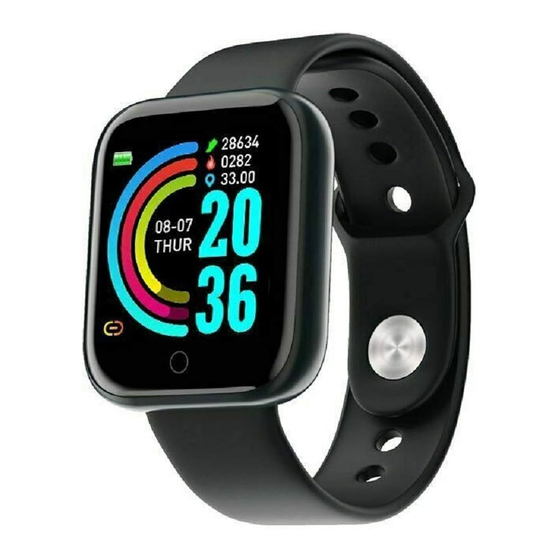 Smartwatch AD0096 – Y68 Manuel D'utilisation