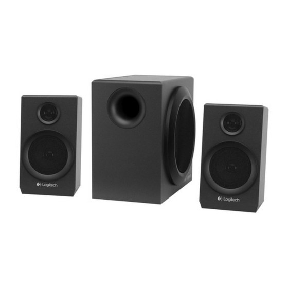 Logitech z333 Manuel Du Produit