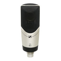 Sennheiser MK 4 digital Notice D'emploi