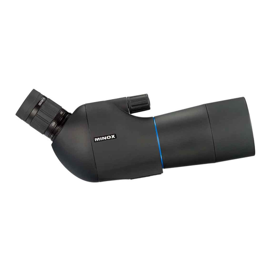 Minox BLUE 15 Mode D'emploi