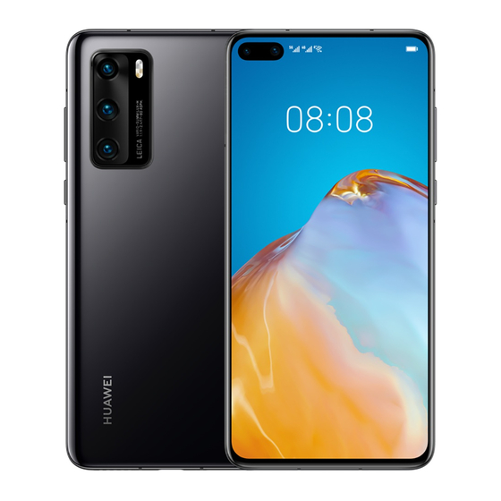 Huawei P40 Guide De Démarrage Rapide